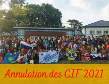 Important - Annulation des CIF 2021